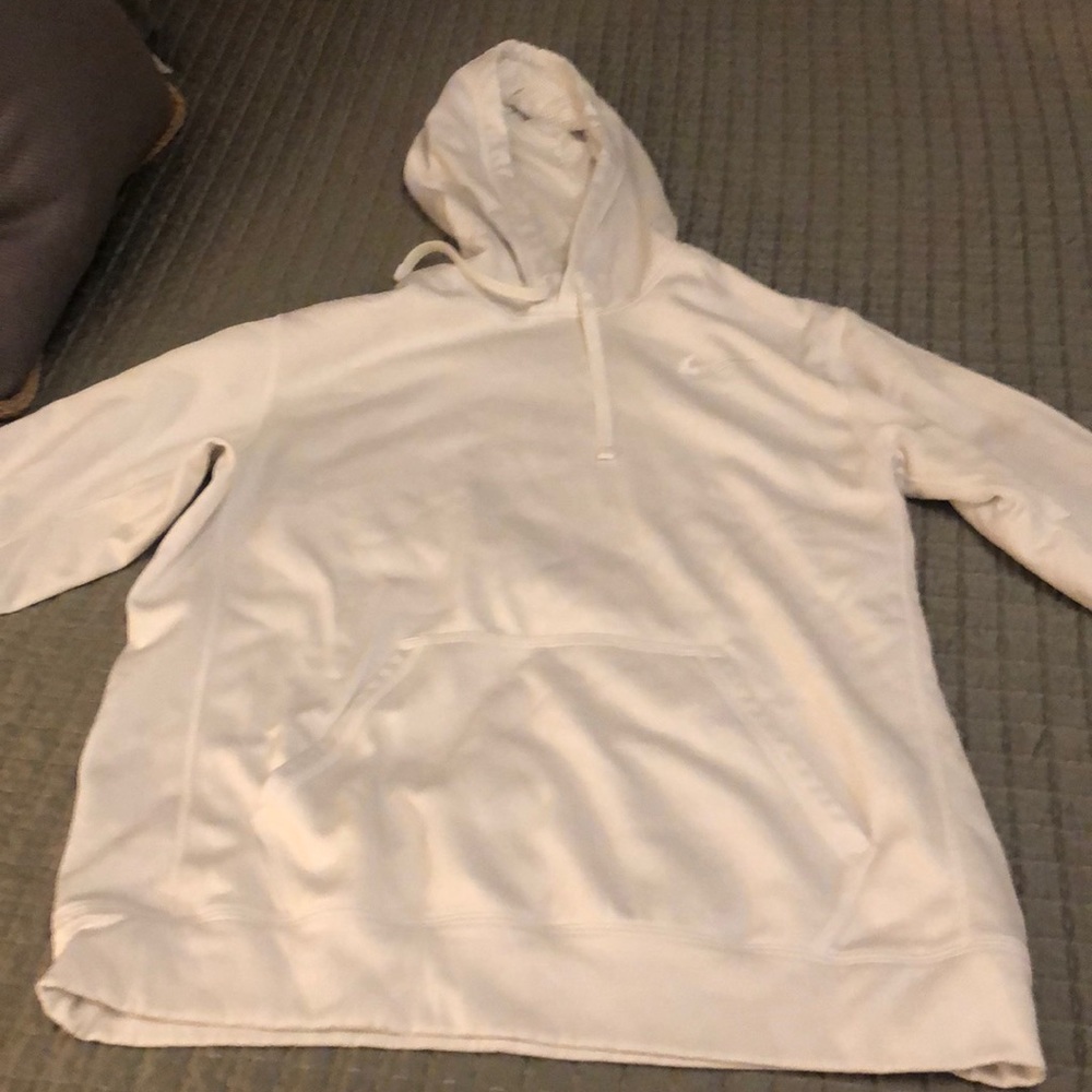 Nike white sweatshirt